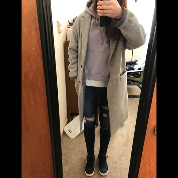 Uniqlo Jackets & Blazers - Uniqlo wool blend jacket